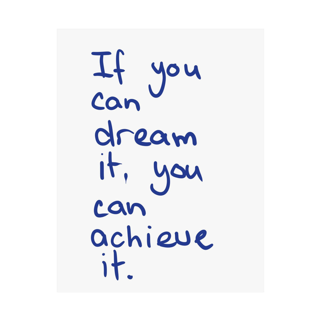 Matte Vertical Posters