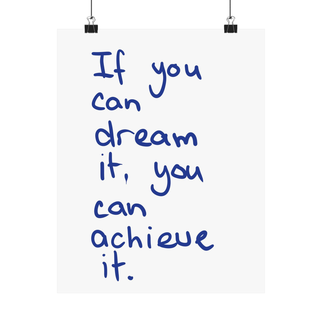 Matte Vertical Posters