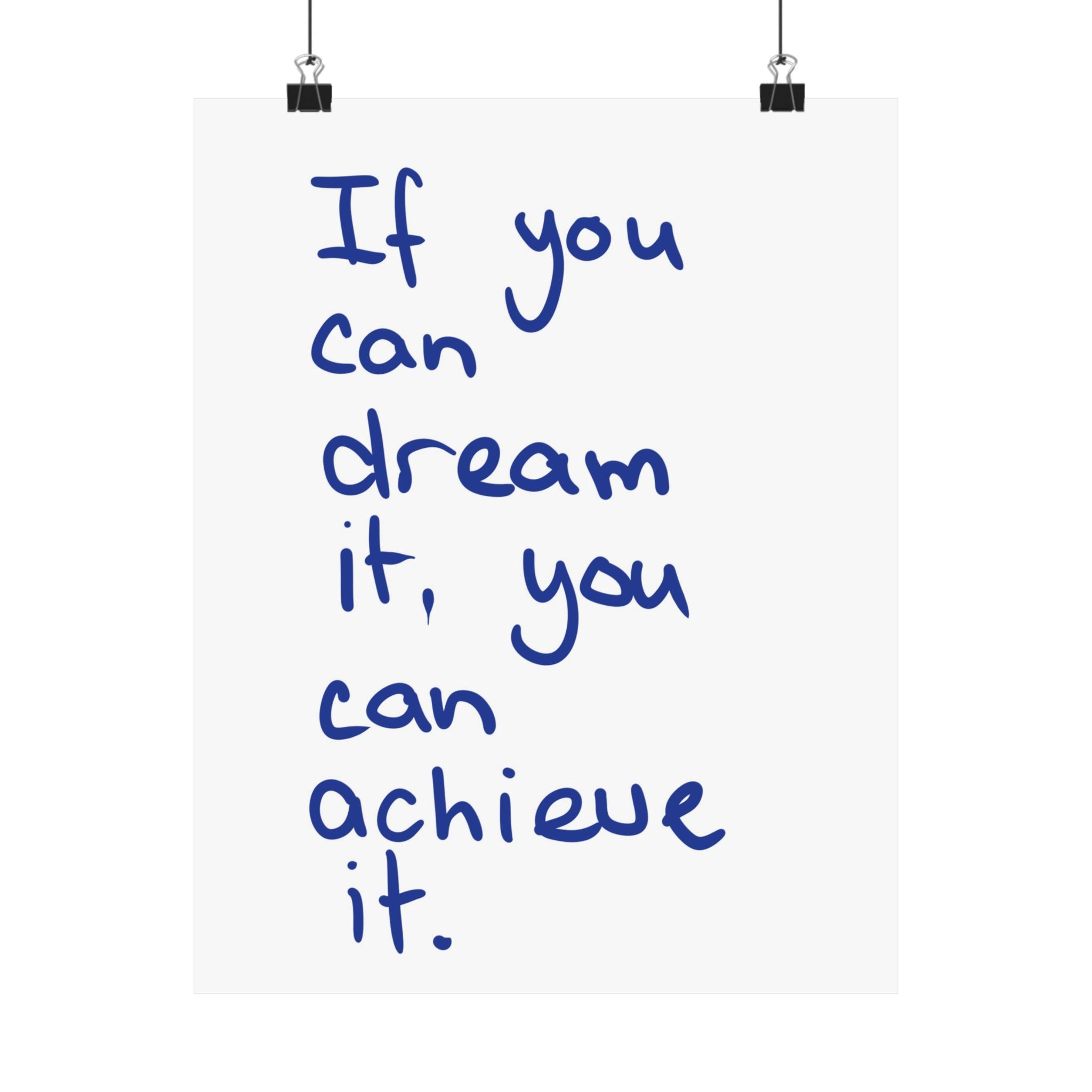 Matte Vertical Posters